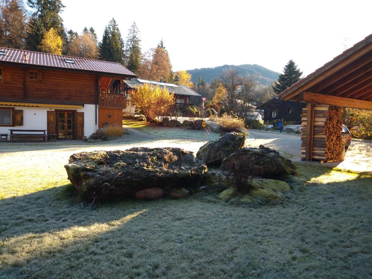 Huettenzauber Ferienwohnung Mitten Im Nationalpark Lindberg Kültér fotó