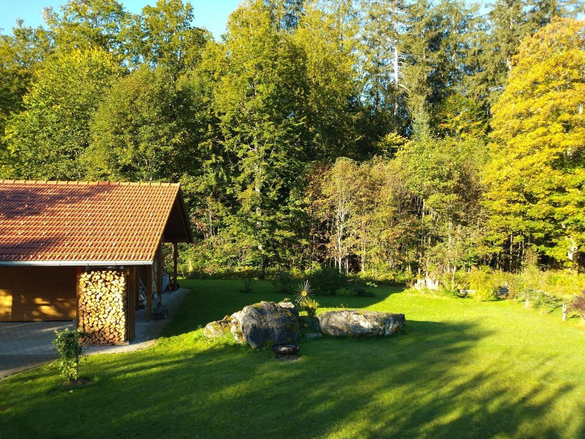 Huettenzauber Ferienwohnung Mitten Im Nationalpark Lindberg Kültér fotó